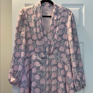 Gal Meets Glam Pink Floral Dress